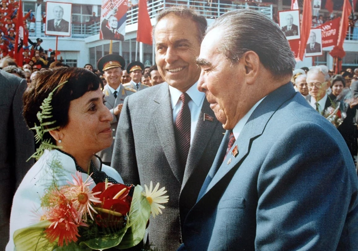 19A.1982-ci il. SSRİ rəhbəri L.İ.Brejnevin Azərbaycana səfəri (1)
