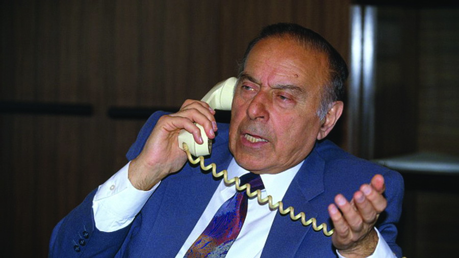 51. Naxçıvan ALi Məclisinin sədri Heydər Əliyev